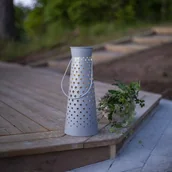 Lampy ogrodowe - Lampion ogrodowy Led solarny Romby - miniaturka - grafika 1