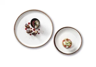 Fine Dine MISKA COUPE VANILLA 25 cm PORCELANA EARTH COLOURS - Miski i półmiski - miniaturka - grafika 5