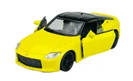 Samochody i pojazdy dla dzieci - WELLY 2023 NISSAN Z ŻÓŁTY 1:34 SAMOCHÓD NOWY METALOWY MODEL - miniaturka - grafika 1