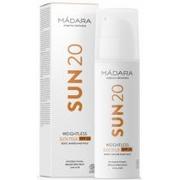 Balsamy i kremy do opalania - Madara Madara Weightless Sun Milk SPF 20 Lekkie mleczko do opalania z filtrem 150 ml - miniaturka - grafika 1