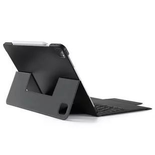 Dux Ducis Touchpad Keyboard Case etui na tablet bezprzewodowa klawiatura Bluetooth iPad Pro 12.9'' 2018 / 2020 / 2021 czarny - Etui i futerały do telefonów - miniaturka - grafika 3