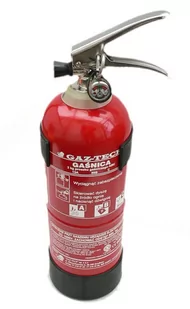 Gaśnica Proszkowa do Auta Samochodowa 2kg + 3 lata - Akcesoria motoryzacyjne - miniaturka - grafika 1