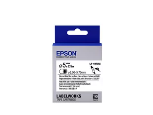 Epson TAPE LK4WBA5 HST BLK C53S654904 - Etykiety do drukarek - miniaturka - grafika 1