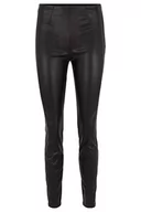 Spodnie damskie - BOSS Spodnie damskie, Czarny (czarny 1), 42 PL - miniaturka - grafika 1