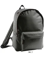 Plecaki - SOLs Bags 70100 Plecak Rider 14 x 28 x 40 cm - Kolor: Czarny - Rozmiar: 14 x 28 x 40 cm - miniaturka - grafika 1