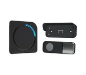 Dom i wnętrze OUTLET - Solight 1L67B - Bezprzewodowy dzwonek do gniazdka 230V IP56 czarny - miniaturka - grafika 1