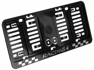 inny Ramka na tablicę rejestracyjną małą 305x114mm 3D Racing N11-9678 - Akcesoria motoryzacyjne - miniaturka - grafika 1