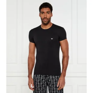 Emporio Armani T-shirt Slim Fit stretch - Koszulki męskie - miniaturka - grafika 1