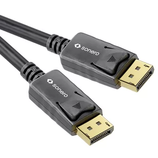Sonero XPDC020-015 - Kabel DisplayPort 1.4 8K 32,4Gb/s 1,5m 1,5m ✦ SALON ✦ ZAPYTAJ O RABAT ✦ RATY 30x0% - Kable komputerowe i do monitorów - miniaturka - grafika 1