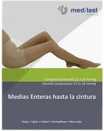 Bielizna lecznicza - Rajstopy Medilast Normal czarne L (8470003275859) - miniaturka - grafika 1