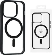 Etui i futerały do telefonów - . ECOBOX MAGSAFE CASE DO IPHONE 15 PRO ETUI NAKŁADKA FUTERAŁ CZARNY - miniaturka - grafika 1
