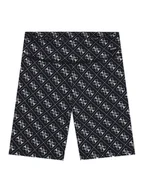 Spodenki damskie - Guess Szorty sportowe J6RD02 MC01P Czarny Slim Fit - miniaturka - grafika 1