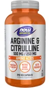 Aminokwasy - L-Arginine 500 mg + L-Citrulline 250 mg (240 kaps.) - miniaturka - grafika 1