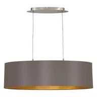 Lampy sufitowe - Eglo Maserlo lampa wisząca Nikiel matowy, 2-punktowe 31614-DO1 - miniaturka - grafika 1