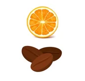 Cappuccino i kawy smakowe - ﻿Kawa aromatyzowana o smaku POMARAŃCZY ziarnista 200g ARABICA EKO Cup&You - miniaturka - grafika 1