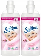 Środki do prania - Softlan Płyn Do Płukania Weich Mild Biały 1L X2 - miniaturka - grafika 1