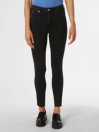 Spodnie damskie - Calvin Klein Jeans Jeansy Kobiety Bawełna czarny jednolity, 25-30 - miniaturka - grafika 1