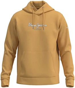 Pepe Jeans Edward męska bluza z kapturem, Żółty (błyszczący), S - Bluzy męskie - miniaturka - grafika 1