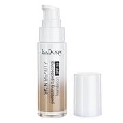 Podkłady do twarzy - IsaDora Skin Beauty Perfecting & Protecting SPF35 Podkład wygładzający 08 Gold Beige 30ml - miniaturka - grafika 1