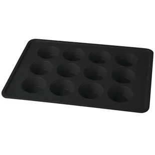 FORMA TYTANOWA DO MUFFINEK BERLINGER HAUS BH-7876 MATTE BLACK - Formy do ciast - miniaturka - grafika 1