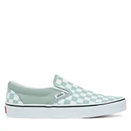 Trampki damskie - Tenisówki Vans Old Skool VN000D6YEMW1 Zielony - miniaturka - grafika 1