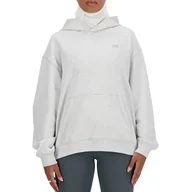 Bluzy sportowe damskie - Bluza New Balance WT41537AHH - szara - miniaturka - grafika 1