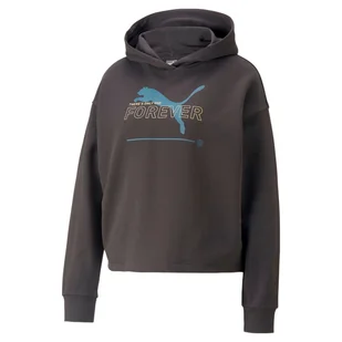 Bluza z kapturem damska Puma ESS+ BETTER TR szara 67329875-S - Bluzy damskie - miniaturka - grafika 1