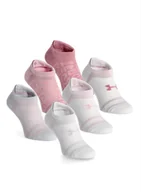 Skarpetki i podkolanówki sportowe - Skarpety Under Armour Essential 6-Pack No Show Socks - pink elixir/prime pink - miniaturka - grafika 1