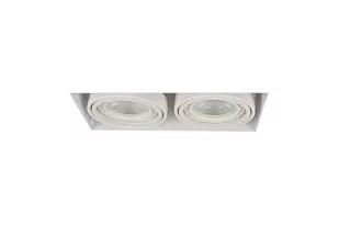 Azzardo Lampa wpuszczana NOVA 2 GIPS white/white AZ 2934) - Lampy sufitowe - miniaturka - grafika 1