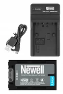 Ładowarki i akumulatory - ZESTAW ŁADOWARKA DC-USB +AKUMULATOR NEWELL NP-FH+FV100 - miniaturka - grafika 1