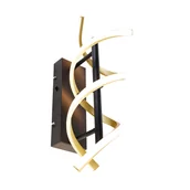 Lampy ścienne - Trio Leuchten Kinkiet złoty z 3-stopniową diodą LED z możliwością ściemniania w stopniach Kelvina - Henk - miniaturka - grafika 1