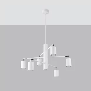 Lemmi lampa wisząca 6xGU10 biała SL.1206 - Lampy sufitowe Lemmi lampa wisząca 6xGU10 biała SL.1206 - Lampy sufitowe - miniaturka - grafika 1