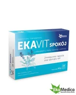Suplementy naturalne - EkaMedica Ekavit Spokój 24 pastylki z malisą lawen EM0954 - miniaturka - grafika 1