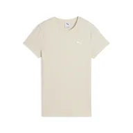 Koszulki sportowe damskie - Damska koszulka prążkowana ESS ELEVATED PUMA Alpine Snow White - miniaturka - grafika 1