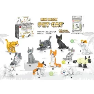 Klocki koty MIX - Klocki Klocki koty MIX - Klocki - miniaturka - grafika 1