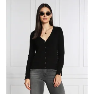GUESS Kardigan ZENA Regular Fit - Swetry damskie - miniaturka - grafika 1