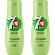 Syropy i koncentraty owocowe - Zestaw 2 koncentratów SodaStream 2x 7UpFREE - miniaturka - grafika 1