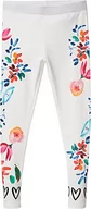 Legginsy - Desigual Legginsy dziewczęce z my, wielokolorowy, 5-6 Lat - miniaturka - grafika 1