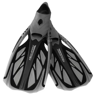 Aqua Speed Płetwy do snorkelingu, Inox, czarno-szare, rozmiar 46/47 - Pływanie - miniaturka - grafika 1