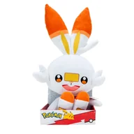 Figurki dla dzieci - JAS POKEMON PLUSZ 30CM W11 Scorbunny - miniaturka - grafika 1