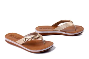 INBLU ZO-12 026 piaskowy, klapki japonki damskie - Inblu - Klapki i japonki damskie - miniaturka - grafika 1