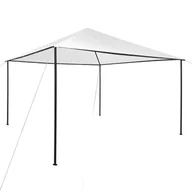 Pawilony ogrodowe - vidaXL Pawilon ogrodowy, 4 x 4 x 2,7 m, biały, 180 g/m - miniaturka - grafika 1