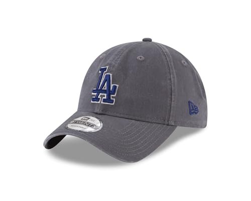 New Era Los Angeles Dodgers MLB Core Classic Szary Regulowana 9Twenty Czapka - One-Size