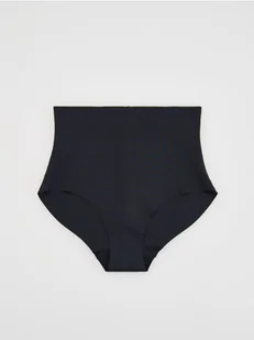 Reserved - Majtki bikini z wysokim stanem - czarny - Moda i Uroda OUTLET - miniaturka - grafika 1