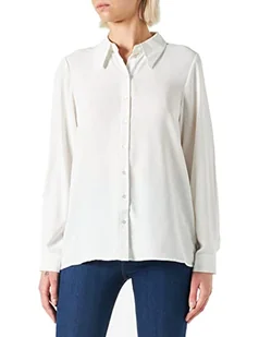 VERO MODA Women's VMVIVI LS koszulka WVN bluzka, śnieżna biel, XS, Snow White, XS - Bluzki damskie - miniaturka - grafika 1