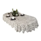 Obrusy i serwetki - Obrus Mirej biały 140 x 290 cm DomoweTekstylia | WNM300 29A - miniaturka - grafika 1