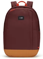 Plecaki - Plecak miejski antykradzieżowy Pacsafe Go 25 l - garnet red - miniaturka - grafika 1