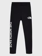 Legginsy - The North Face Legginsy Graphic NF0A82EQ Czarny Slim Fit - miniaturka - grafika 1