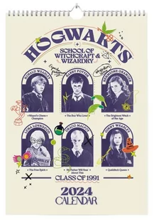 Harry Potter - kalendarz A3 na 2024 rok - Kalendarze - miniaturka - grafika 1