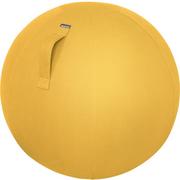Pufy i podnóżki - Żółta ergonomiczna piłka do siedzenia Leitz Cosy Ergo - miniaturka - grafika 1